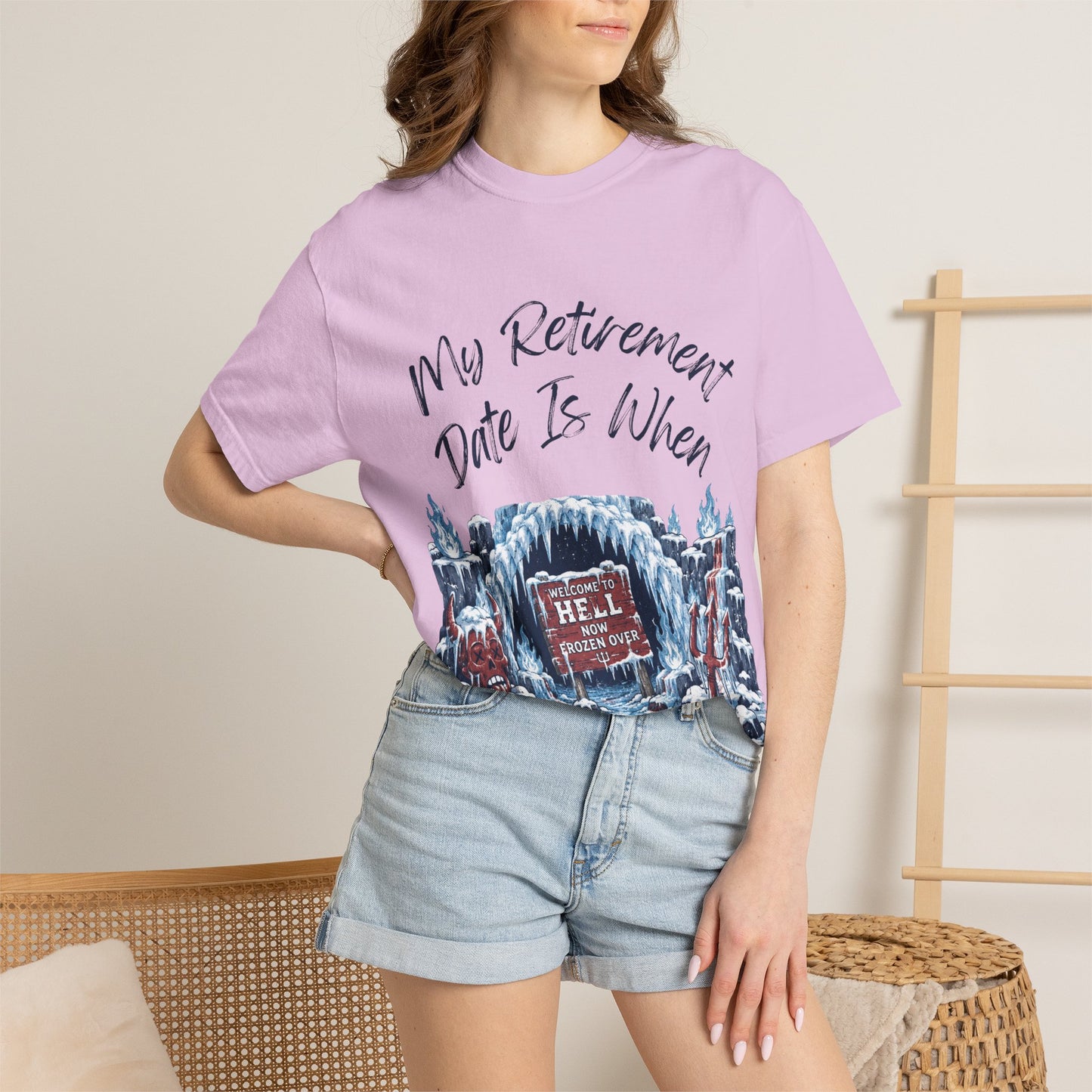 My Retirement Date — Hell Freezes Over Tee